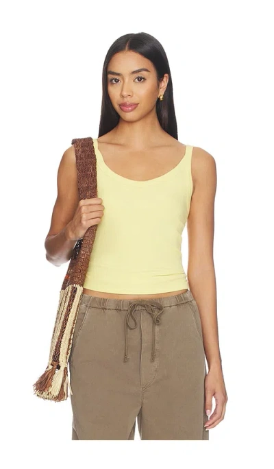 Lna Gil Rib Tank In Brown