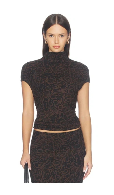 Lna Isla Top In Brown