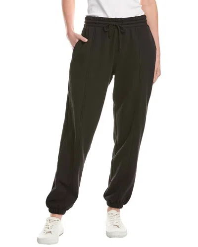 LNA JACE SEAMED FLEECE JOGGER IN BLACK