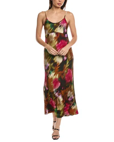 Lna Josie Slip Dress In Red