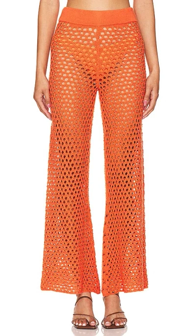 Lna Kismet Pant In Orange