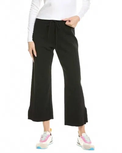 Lna Kismet Ribbed Pant In Black