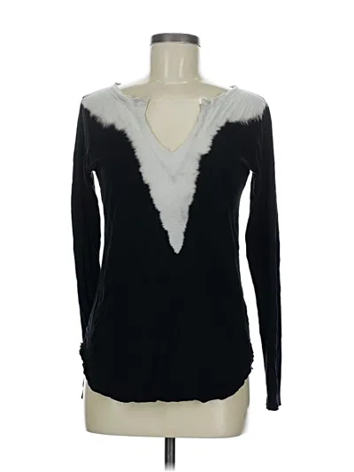 Pre-owned Lna Long Sleeve T-shirt In Black