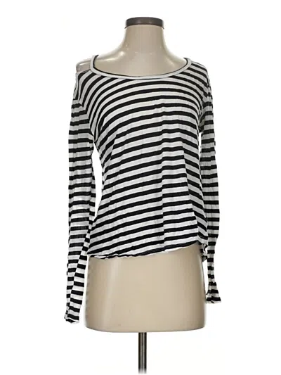 Pre-owned Lna Long Sleeve T-shirt In Black