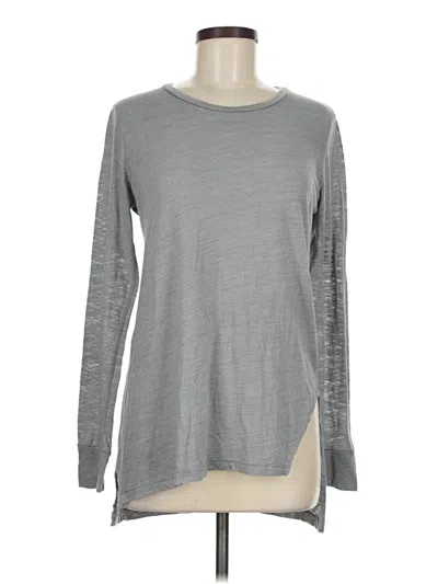 Pre-owned Lna Long Sleeve T-shirt In Gray