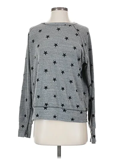 Pre-owned Lna Long Sleeve T-shirt In Gray
