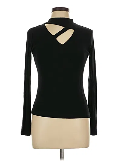 Pre-owned Lna Long Sleeve Turtleneck In Black