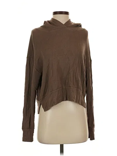 Pre-owned Lna Long Sleeve Turtleneck In Brown