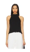 Lna Lottie Sweater Tank In Black