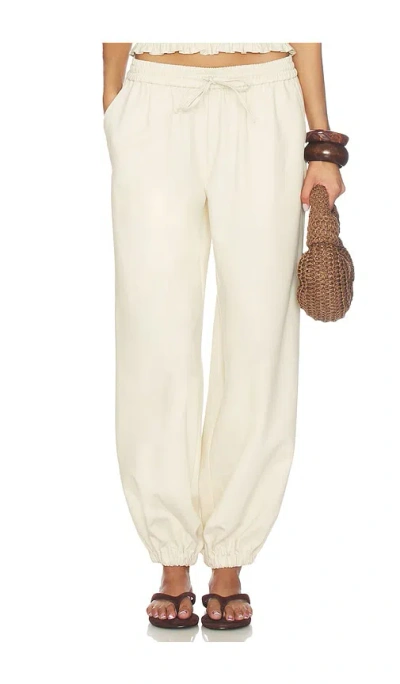 Lna Milano Pant In Canvas Cream