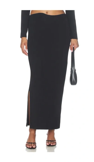 Lna Naomi Skirt In Black