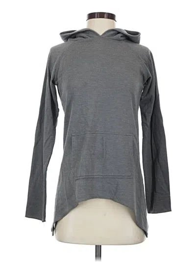 Pre-owned Lna Pullover Hoodie In Gray