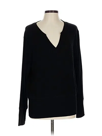 Pre-owned Lna Pullover Sweater In Black