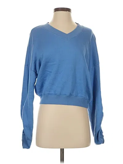 Pre-owned Lna Pullover Sweater In Blue