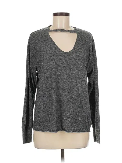 Pre-owned Lna Pullover Sweater In Gray