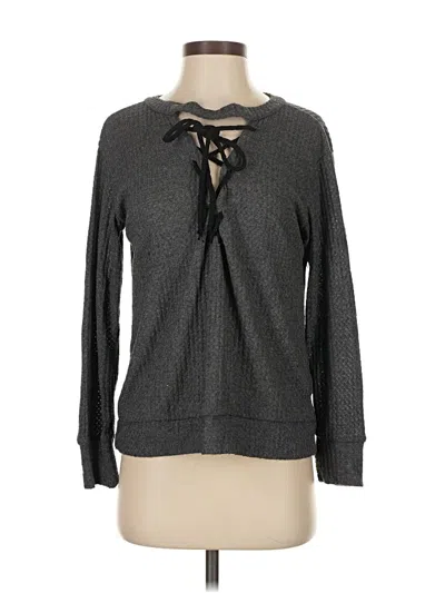 Pre-owned Lna Pullover Sweater In Gray