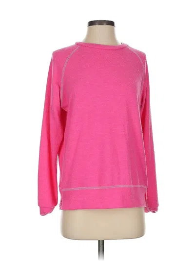 Pre-owned Lna Pullover Sweater In Pink