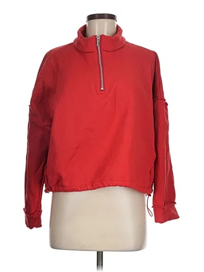 Pre-owned Lna Pullover Sweater In Red