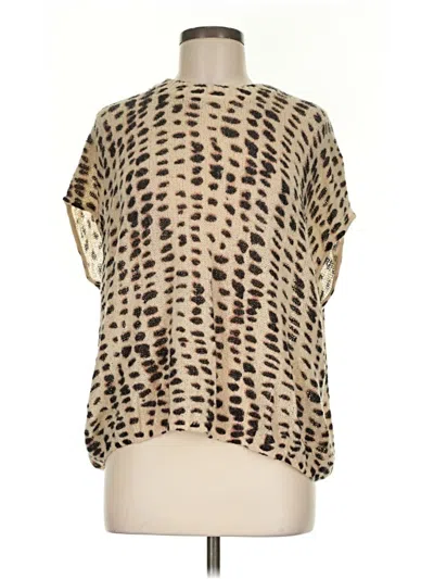 Pre-owned Lna Pullover Sweater In Tan