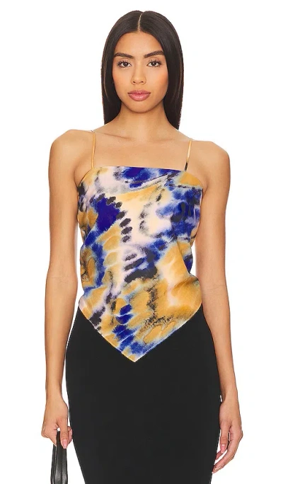 Lna Scarf Tank In Paloma Print