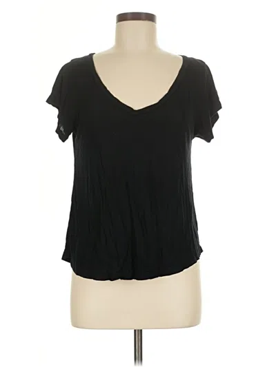 Pre-owned Lna Short Sleeve T-shirt In Black