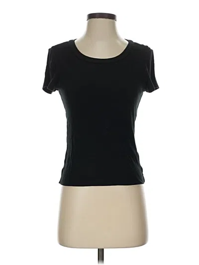 Pre-owned Lna Short Sleeve T-shirt In Black