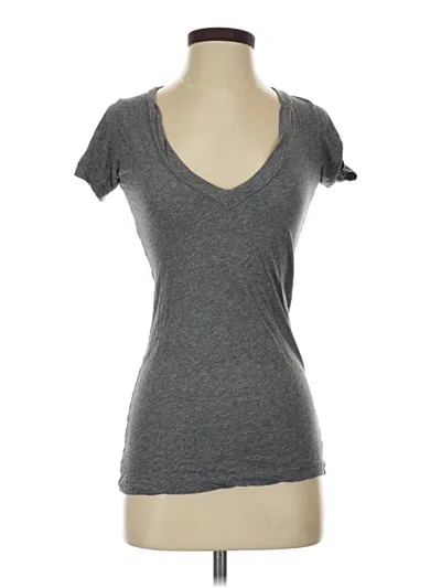 Pre-owned Lna Short Sleeve T-shirt In Gray