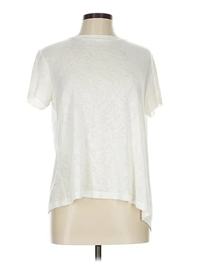 Pre-owned Lna Short Sleeve T-shirt In Ivory