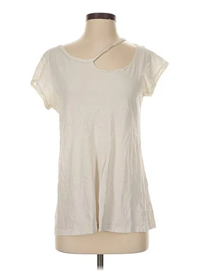 Pre-owned Lna Short Sleeve T-shirt In Ivory