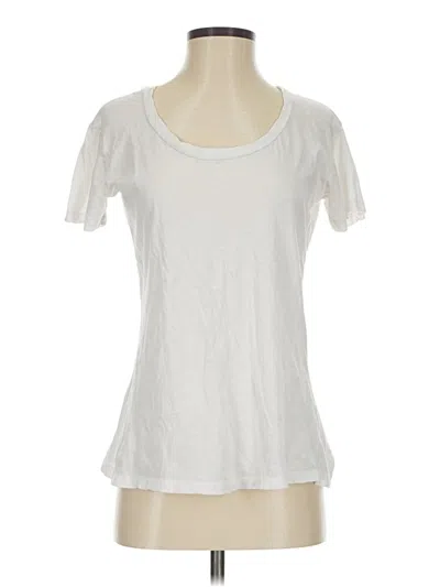 Pre-owned Lna Short Sleeve T-shirt In White