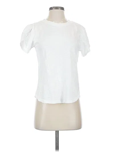 Pre-owned Lna Short Sleeve T-shirt In White