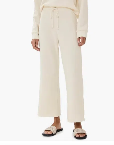 Lna Skate Sweatpant In Egret In White