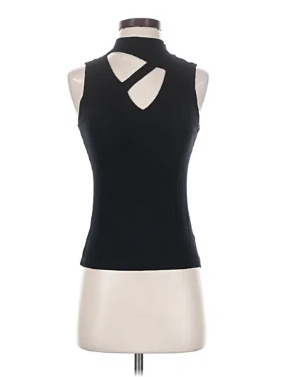 Pre-owned Lna Sleeveless Top Black Halter Neckline Tops
