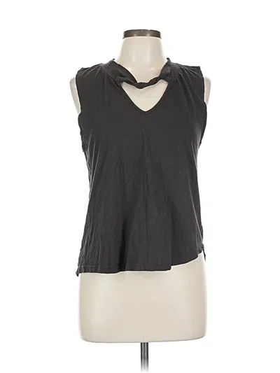Pre-owned Lna Sleeveless Top Gray Cowl Neck Tops