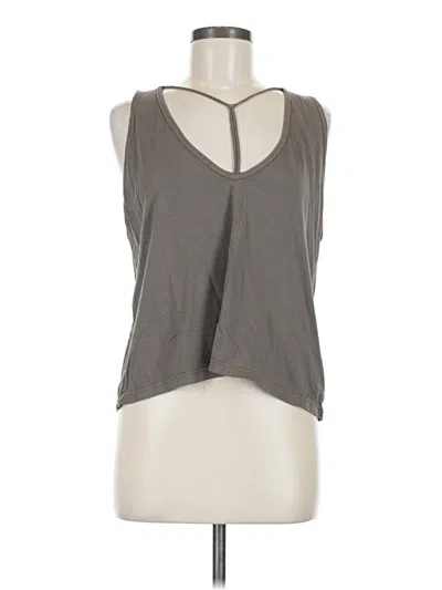 Pre-owned Lna Sleeveless T-shirt In Gray