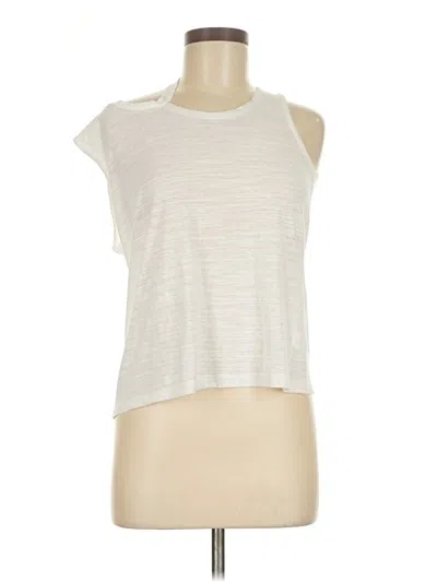 Pre-owned Lna Sleeveless T-shirt In Ivory