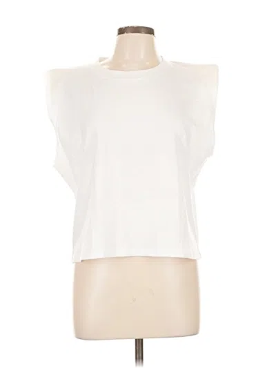 Pre-owned Lna Sleeveless T-shirt In White