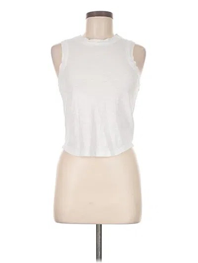 Pre-owned Lna Sleeveless T-shirt In White