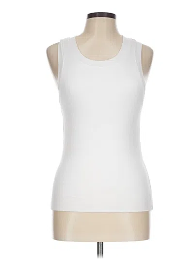 Pre-owned Lna Sleeveless T-shirt In White