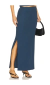 Lna Steph Ribbed Skirt