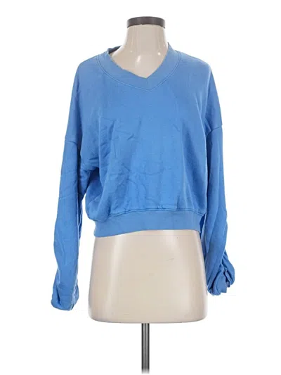 Pre-owned Lna Sweatshirt In Blue