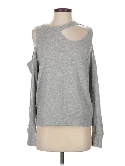 Pre-owned Lna Sweatshirt In Gray
