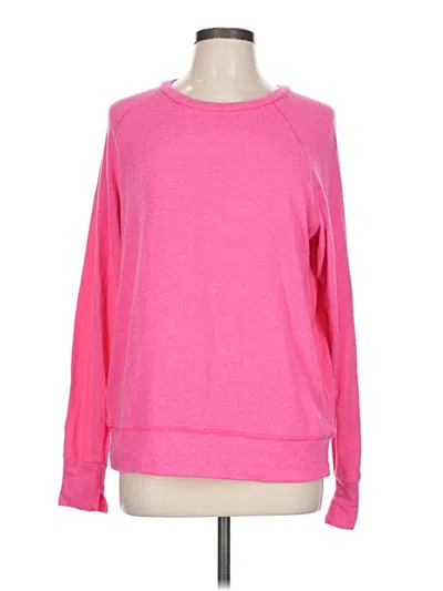 Pre-owned Lna Sweatshirt In Pink