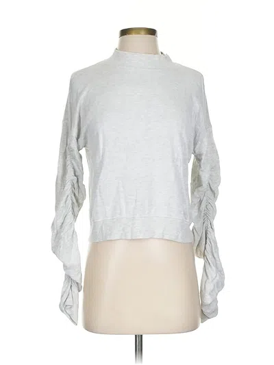 Pre-owned Lna Sweatshirt In Silver