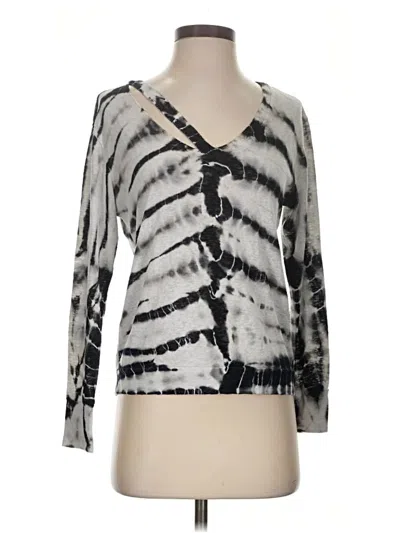 Pre-owned Lna Sweatshirt In Silver
