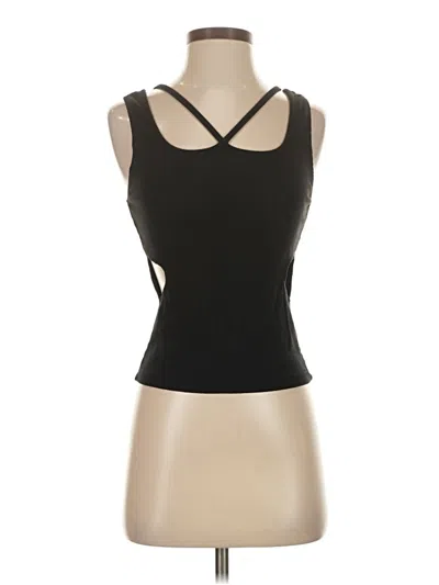 Pre-owned Lna Tank Top Black Halter Neckline Tops