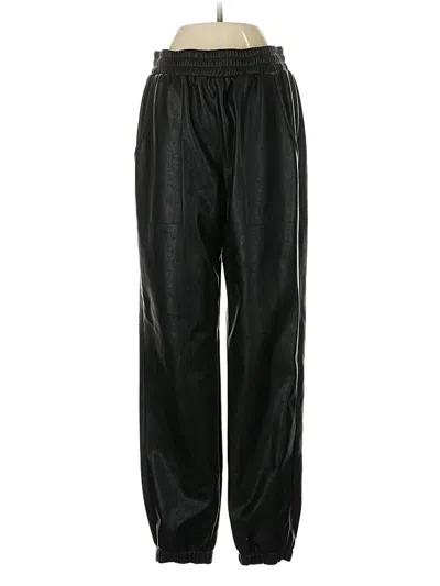 Pre-owned Lna Track Pants In Black