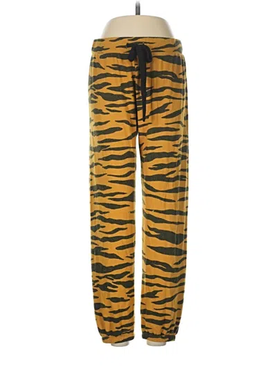 Pre-owned Lna Track Pants In Yellow