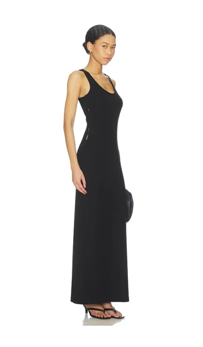 Lna Wade Maxi Dress In Black