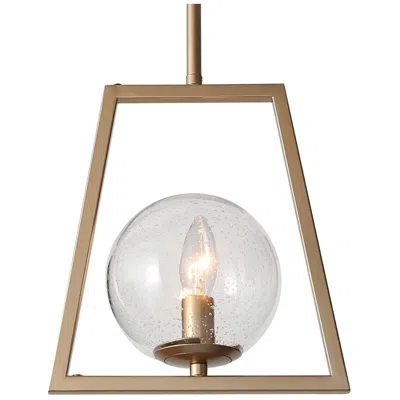 L.n.c. 10" High Gold Globe Pendant Light